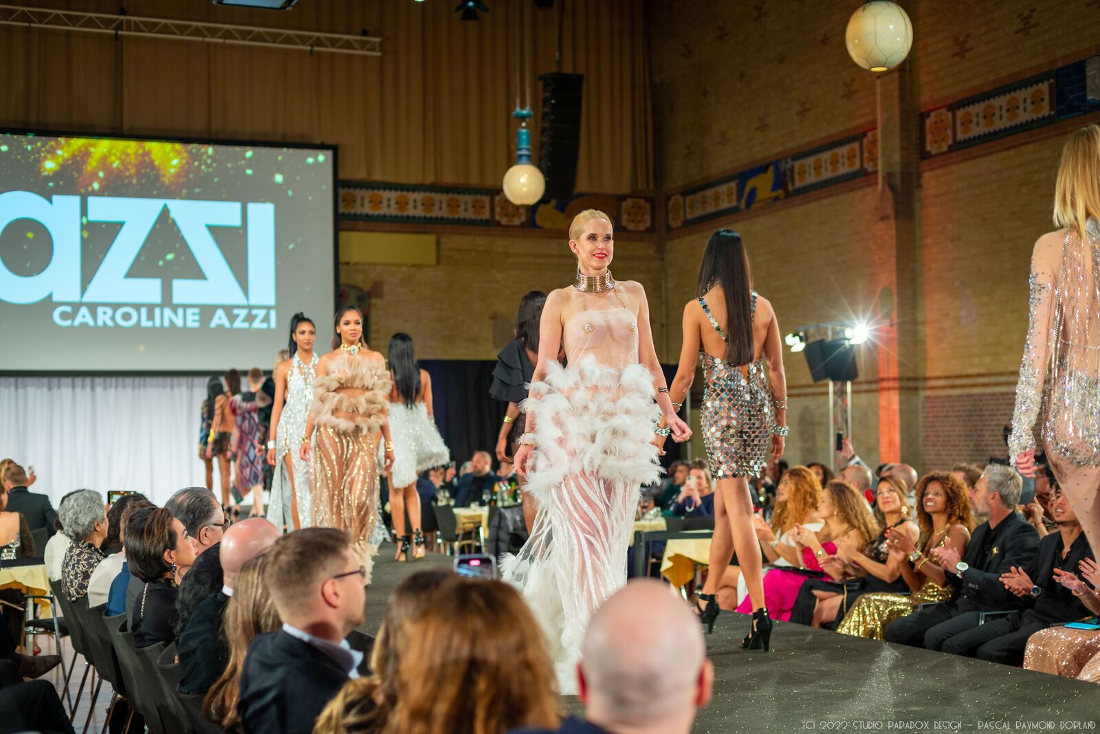 Elegant fashion gala